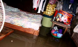 The Sun on these rubbles