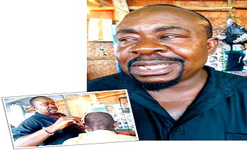 He started his barbing business with N70 and today, he’s building a school