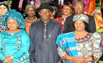 Jonathan challenges African first ladies to speak against abuses ...