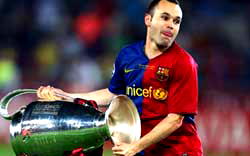 Champions League: Barcelona ‘not scared’ of Man City – Iniesta
