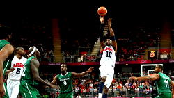 US NBA stars rout Nigeria 156-73