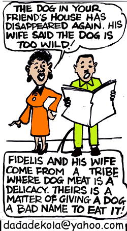Dog Eater Couple