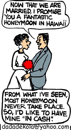 Honeymoon In Cash