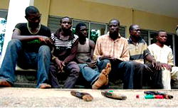 Police in Oyo State round up ex-convicts that formed notorious robbery gang