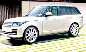 Special Range Rover for astronauts