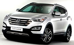 Hyundai redesigns 3rd generation Santa Fe for efficiency