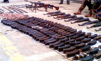 Shocking revelations of a robbery suspect, as police uncover armory