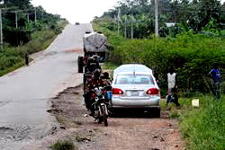 East-West highway of pains