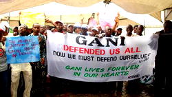 In memory of Gani Fawehinmi, master  of the rolls