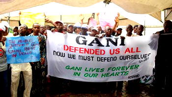 In memory of Gani Fawehinmi, master  of the rolls