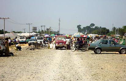 East-West road