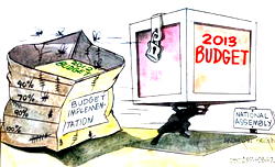 BUDGET 2013: Senate sets condition for passage