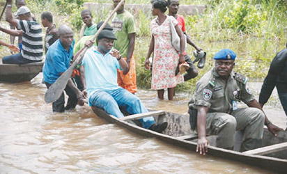 Wild flood tears communities apart in Delta