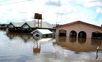 Bayelsa State:  Flood ravages Bayelsa cummunities