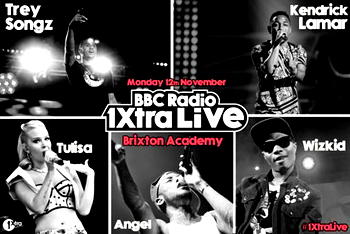 Wizkid, Trey Songz, Kendrick Lamar storm BBC Radio1xtra Live Concert