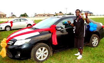 Emotions, as players win cars in Delta