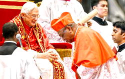 Pope consecrates Cardinal Onaiyekan