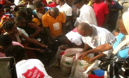 POST FLOODING: When flood victims return home hungry and homeless
