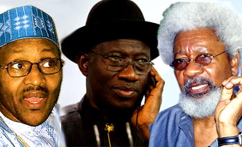 What Soyinka failed to say about Jonathan, Buhari