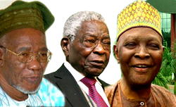 three men of courage