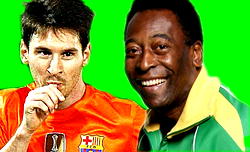 Messi better than Pele!