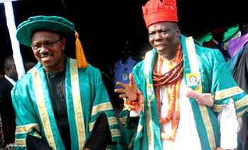 Okpe Monarch mounts the saddle as Chancellor of Anambra Varsity