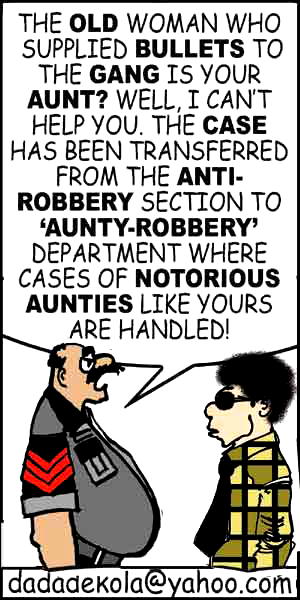 Aunty Robbery!