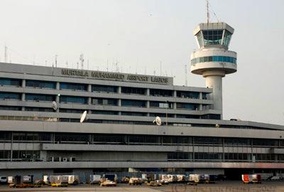 Lagos Airport, Buhari