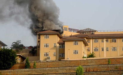 How fire gutted Obasanjo’s Abeokuta mansion