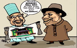 Outrage greets N2.2b  presidential banquet hall