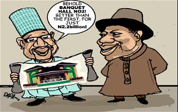 Outrage greets N2.2b  presidential banquet hall