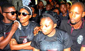 Tears as Bisi Komolafe goes home