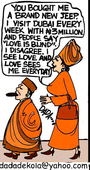 Love is not blind!