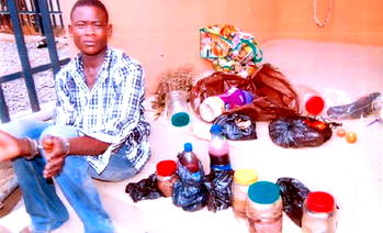 Police nab prophet, accomplice over fresh human parts