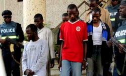 Police arraign seven terror suspects