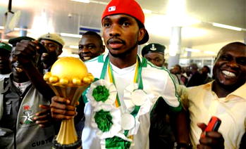 Triumphant Super Eagles arrive home to heroes welcome
