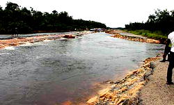 East-West Road: Sand not priced in dollars