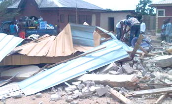 Another Lagos community reduced to rubbles