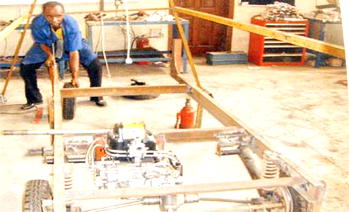 Research & Devt: Covenant varsity is building mini car – Ocheja Joseph