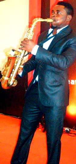 By blowing trumpet, I paid my way through school -Saxo Smooth