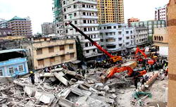 Three dead, dozens feared trapped as 16-storey building collapsed in Tanzania
