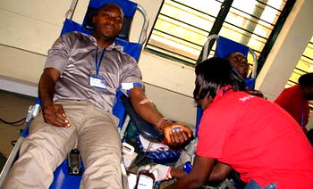 210 African Foundries staff donate blood to LSBTC