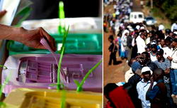 Kenya votes in tight elections after police gunned down