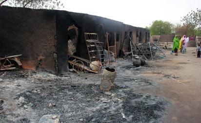 Borno, Adamawa Burn Again: Gunmen kill 52, set 300 houses ablaze