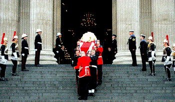 Britain bids farewell to Margaret Thatcher