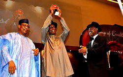 A REWARD FOR HARDWORK: Vanguard Personality of the year Award