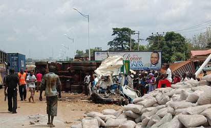 10 die in multiple road crashes in Delta