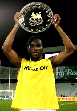 Okocha dazzles at NCC Tennis Cup launch