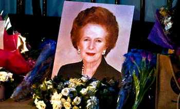 A mixed British farewell for  the Iron Lady