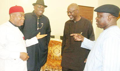 Handshake across the Niger
